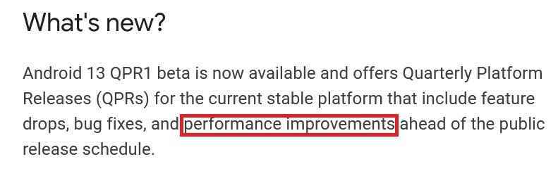 Android 13 QPR1 Beta'yı yüklemek, halkın geri kalanı onları almadan önce Pixel'inize performans iyileştirmeleri getirebilir - Pixel 6 Pro'nun pil ömründe yapılan iyileştirme, önemli bir özelliğin gelişinin habercisi olabilir