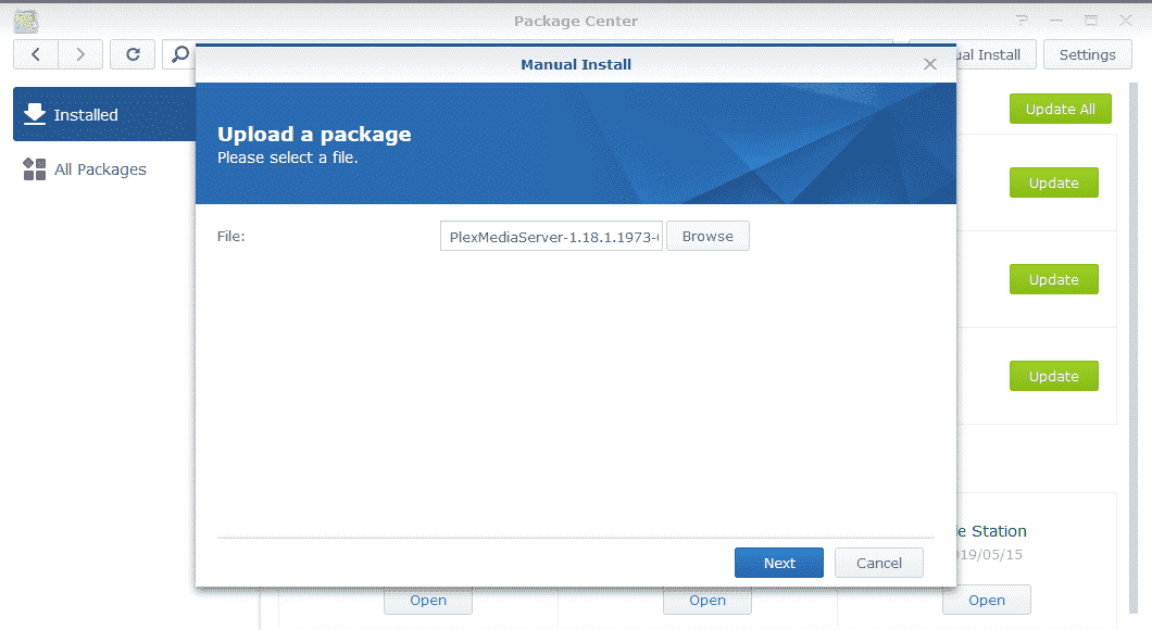 Synology Ayarları