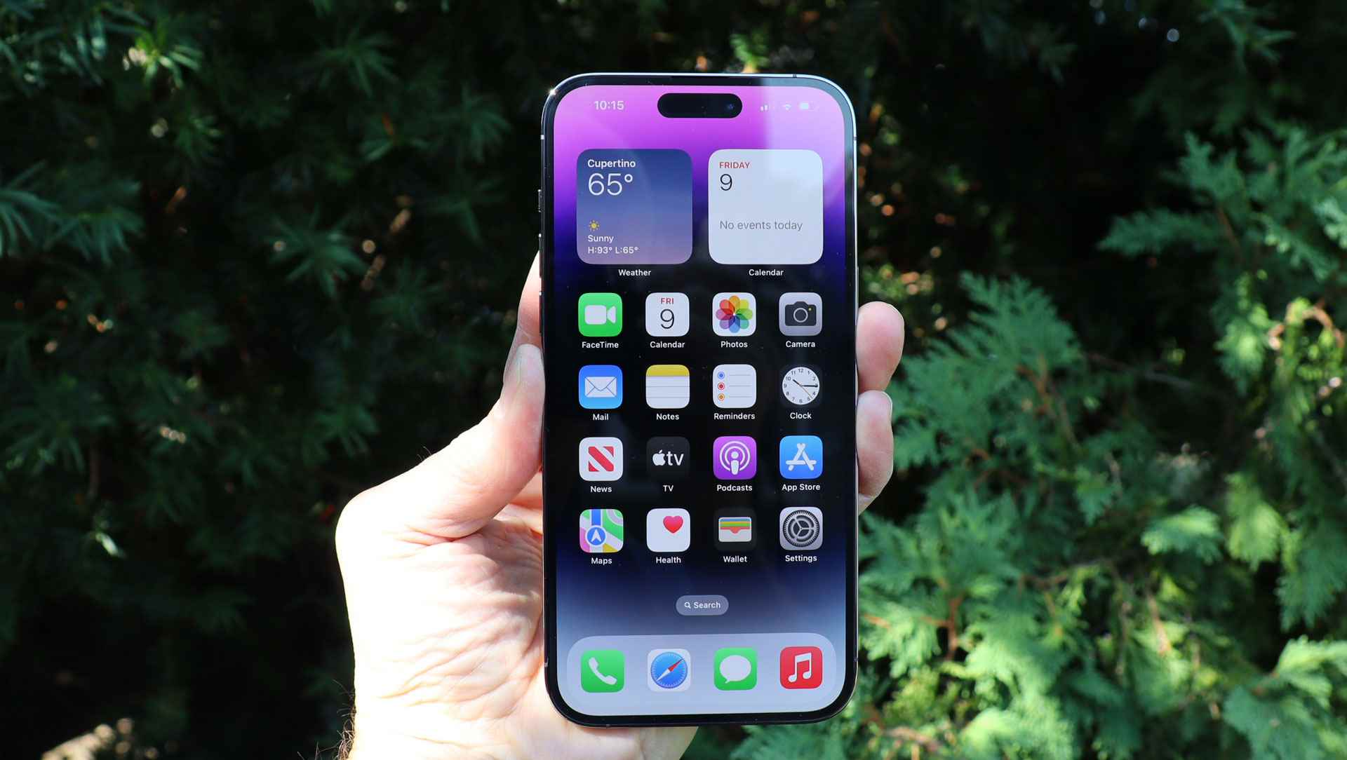 Apple iPhone 14 Pro Max tam giriş ekranı