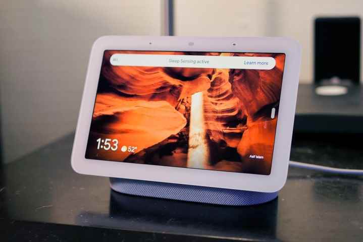 Google Nest Hub 2. Nesil masada.