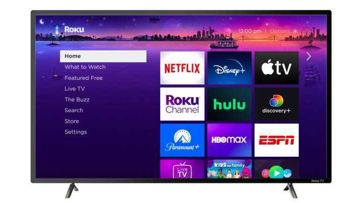 Roku OS 11.5 ana ekranı.