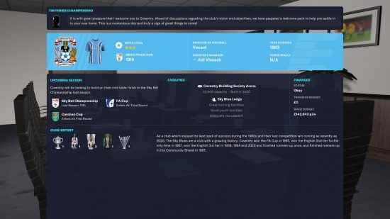 Football Manager 2023'te yönetilecek en iyi takımlar: Coventry City