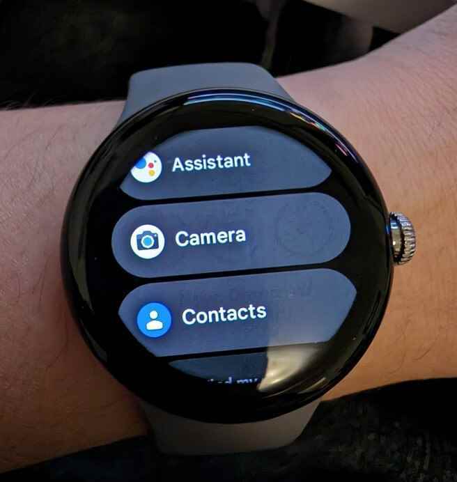 Google Pixel Watch'ta görüntü tutma örneği - Google, Pixel Watch kullanıcılarının ekranda yandığını düşündüklerinin başka bir şey olduğunu söylüyor.