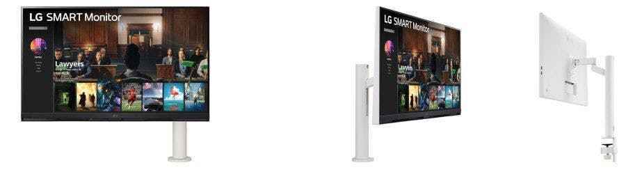 LG Akıllı Monitör için tüm açılar.