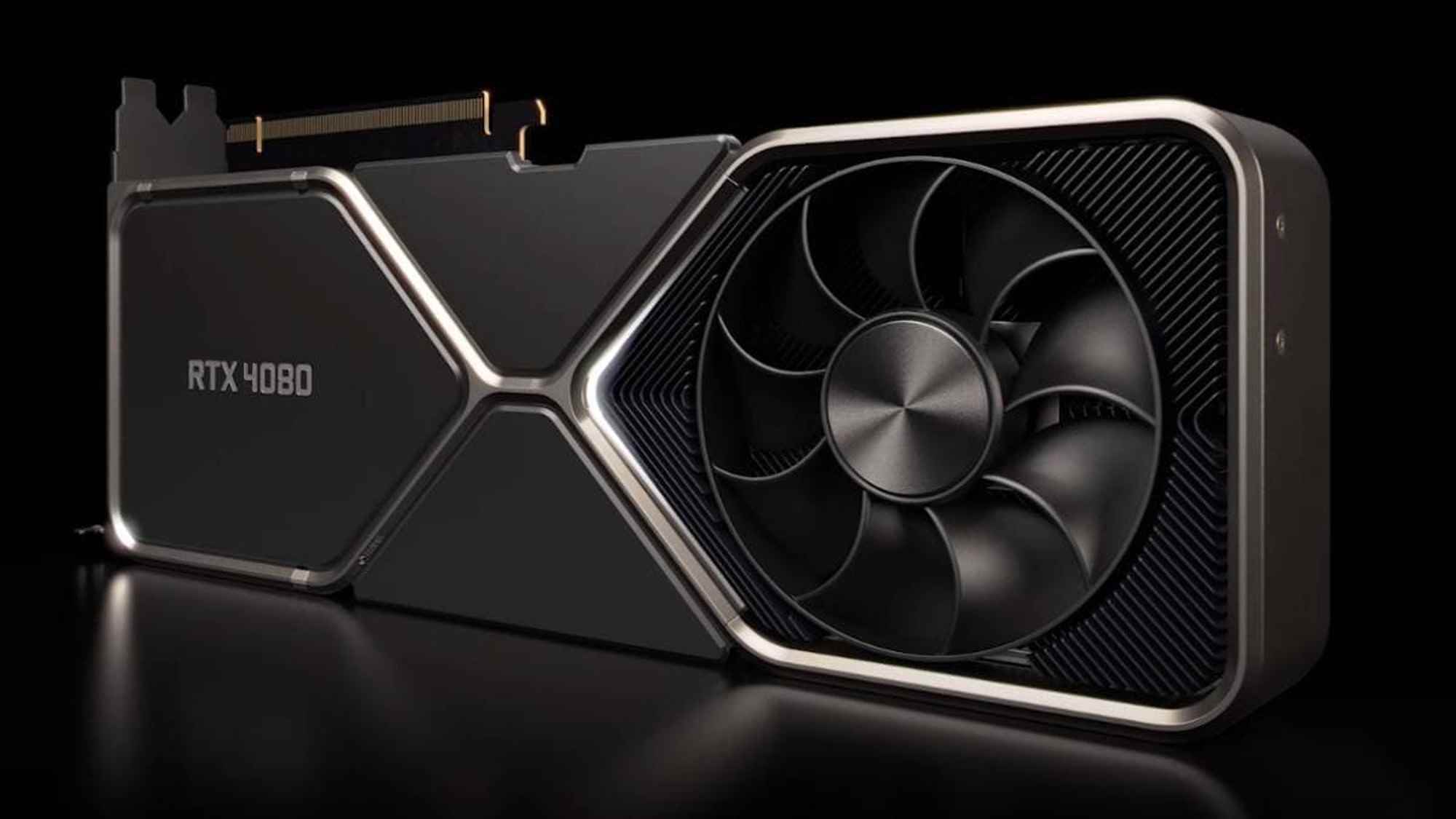 RTX 4080'in nasıl görünebileceğine dair bir maket