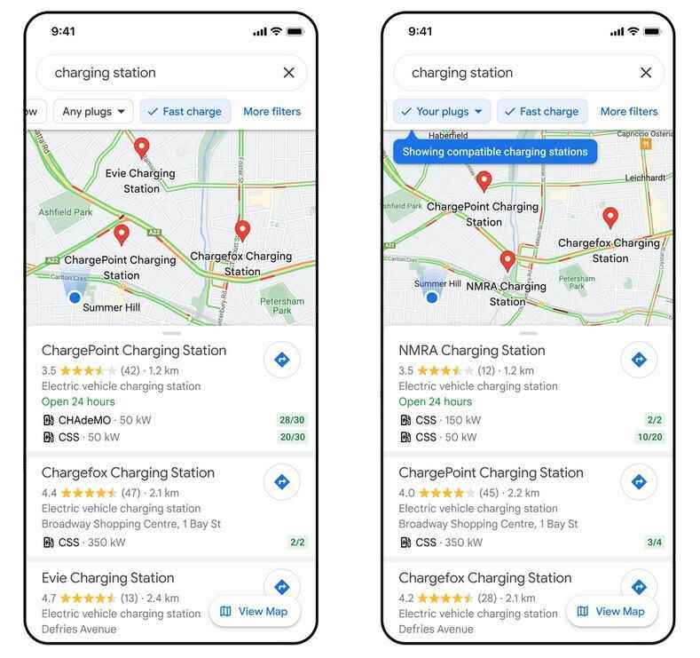 Google Haritalar, elektrikli aracınızı hızlı bir şekilde şarj edecek konumları bulmanıza yardımcı olabilir - Google, AR tabanlı "Canlı Görüntü ile Arama"