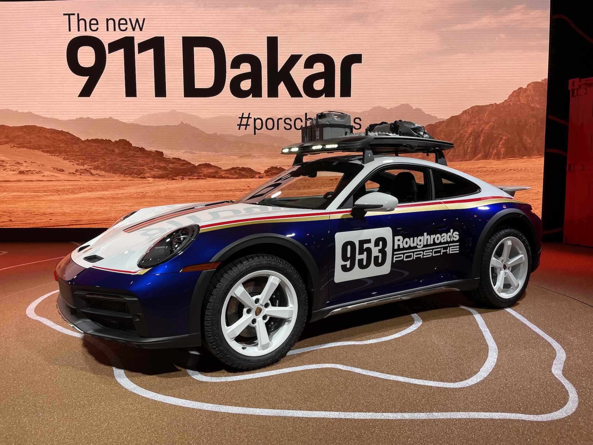 porsche 911 dakar 2022 LA Otomobil Fuarı