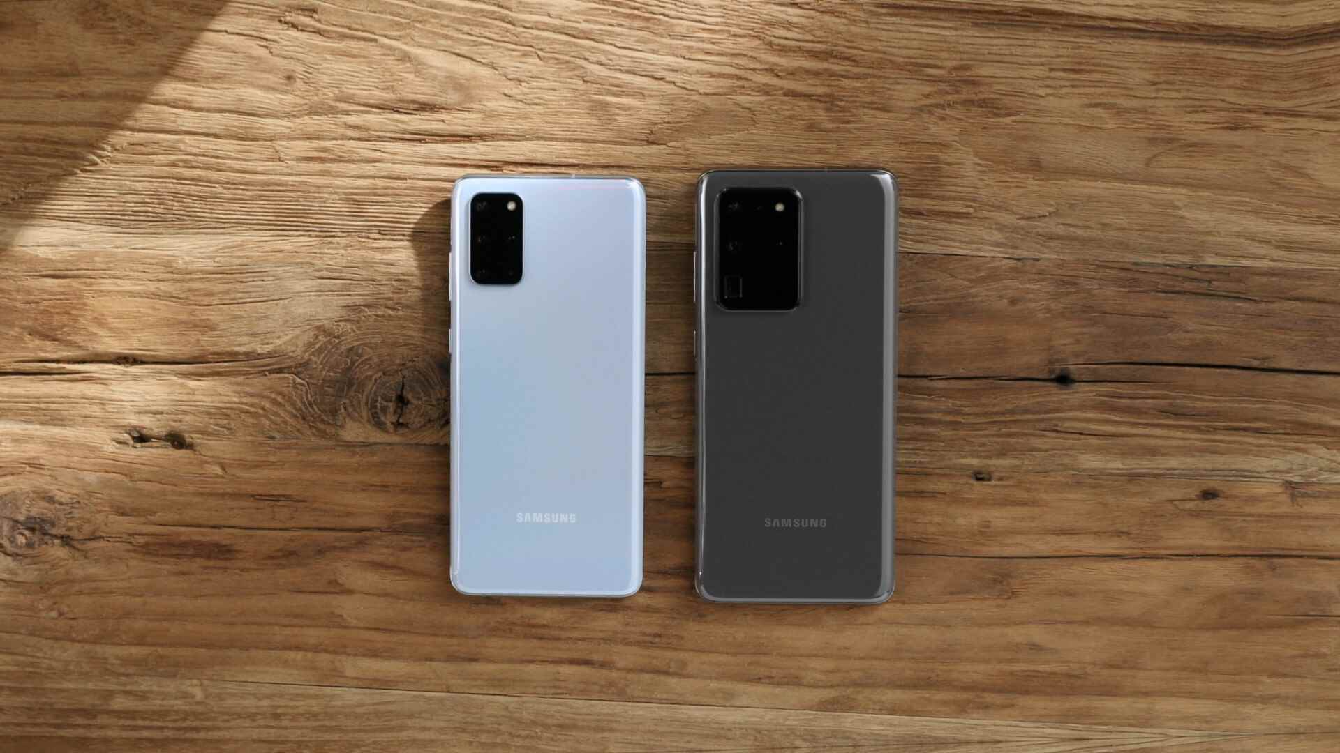 Samsung Galaxy S20+, S20 Ultra ile karşılaştırıldığında.  - Galaxy S20 serisi amiral gemileri, bu Kara Cuma fırsatları sayesinde son derece uygun fiyatlı hale geliyor!