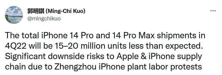 Güvenilir analist Ming-Chi Kuo, Apple'ın bu çeyrekte büyük bir üretim darbesi aldığını düşünüyor - En iyi analist, iPhone 14 Pro ve iPhone 14 Pro Max'e olan talebin kaybolduğunu görüyor