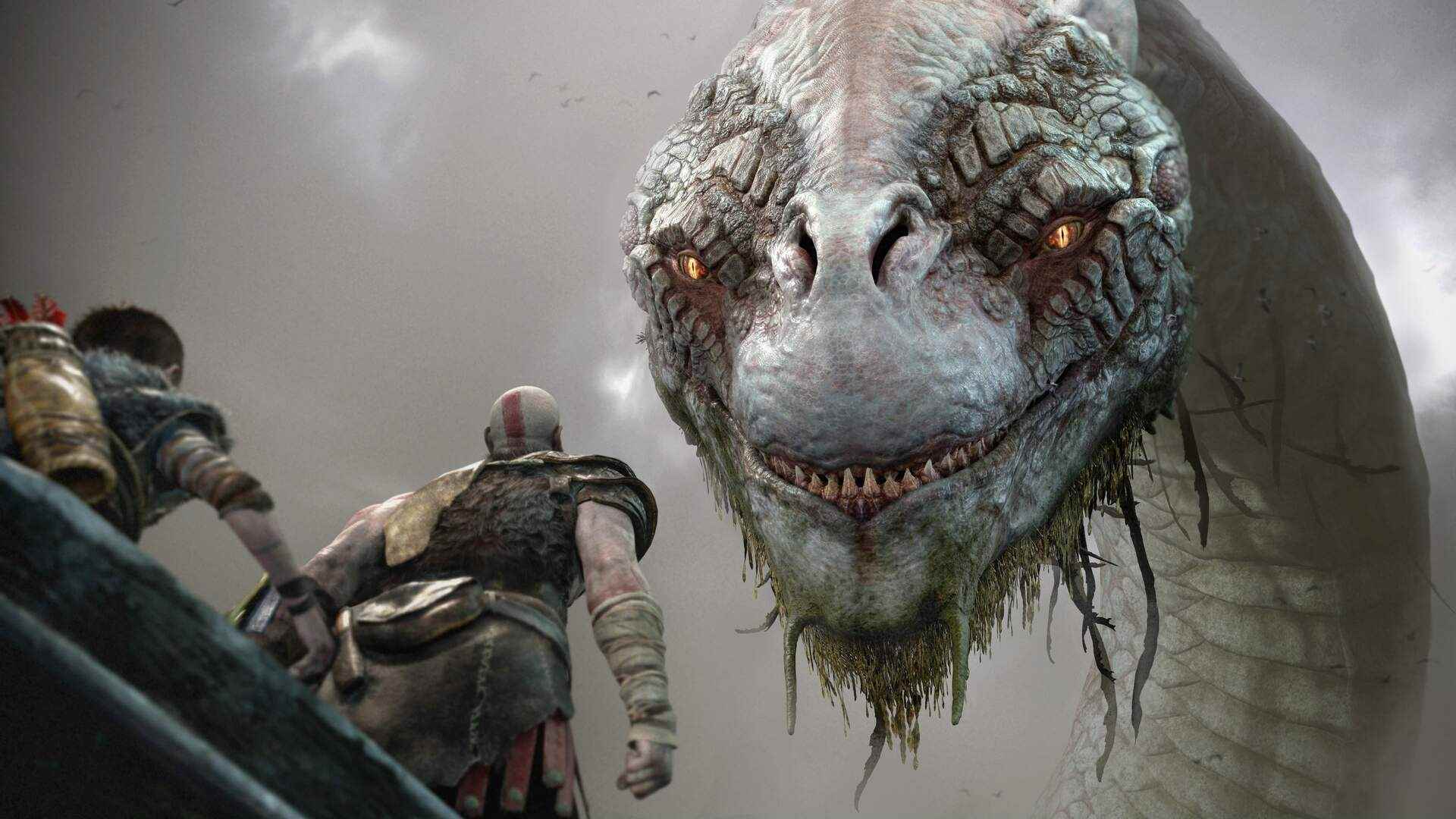 God of War Ragnarok dünya yılan zaman yolculuğu