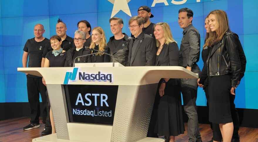 nasdaq'ta astra ekibi