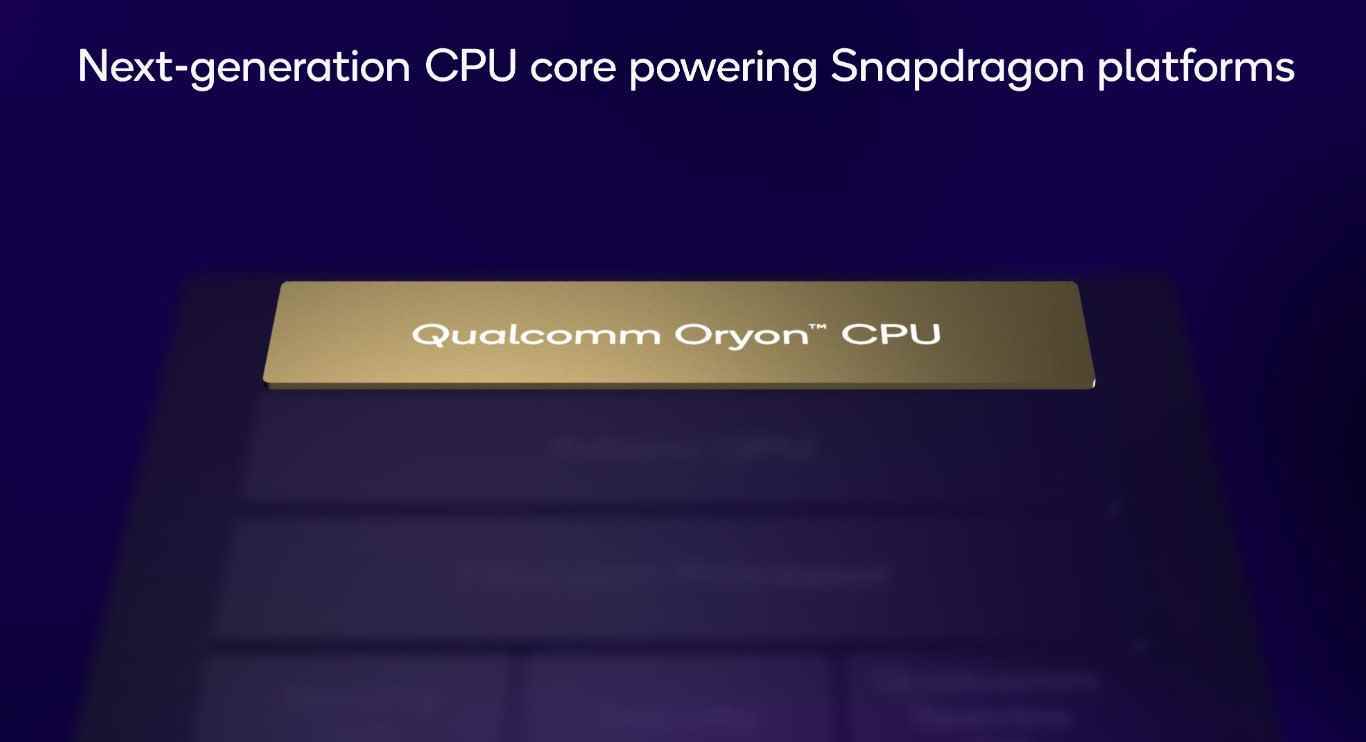 Qualcomm Oryon duyurusu