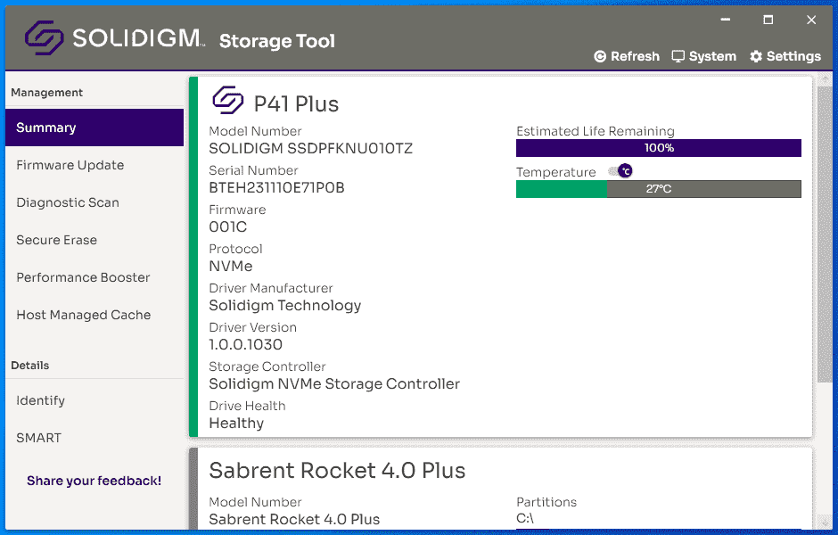 2TB Solidigm P41 Plus SSD