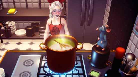 En iyi yemek pişirme oyunları: Disney Dreamlight Valley'de Remy ile Yemek Pişirme