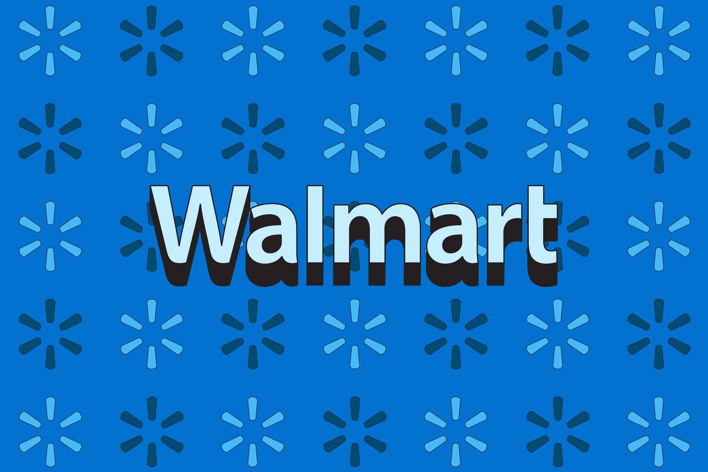 Walmart logosunun bir stok fotoğrafı