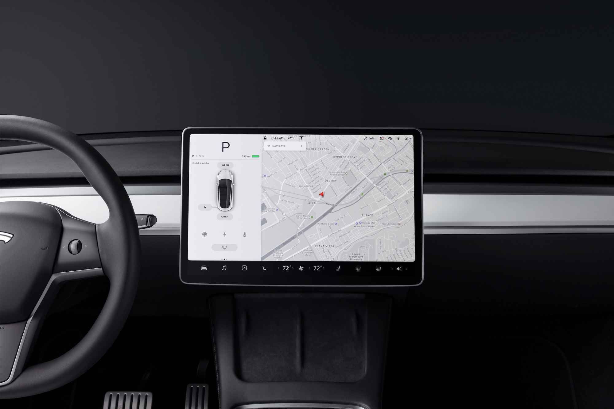 Tesla Model Y iç ekran incelemesi