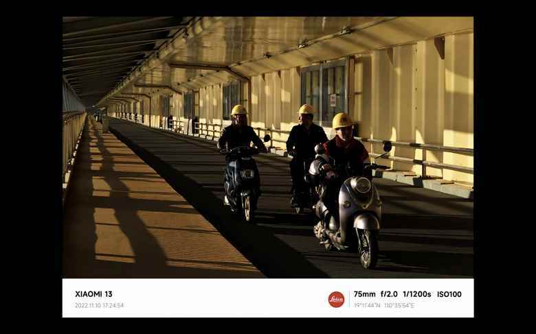 Xiaomi 13 böyle çekiliyor Bu modelin kamerasıyla çekilen ve prömiyer sırasında gösterilen resmi fotoğraflar