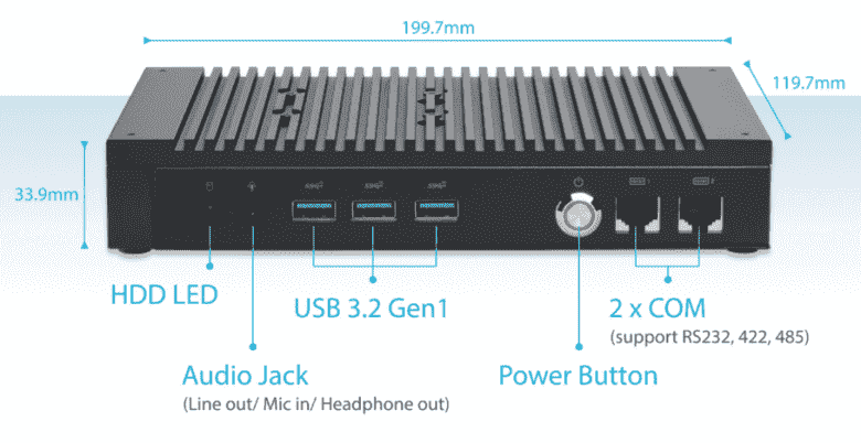 Üç adet USB 3.2 Gen 1 ve HDMI 2.0 bağlantı noktası, Core i5-1235U ve tamamen pasif soğutma.  Asus PL64 mini PC tanıtıldı