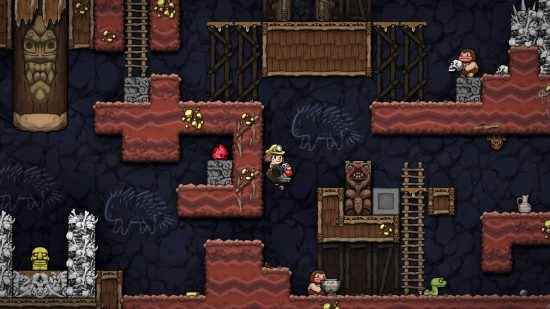 Noel'de oynanacak en iyi bölünmüş ekran oyunları: Spelunky