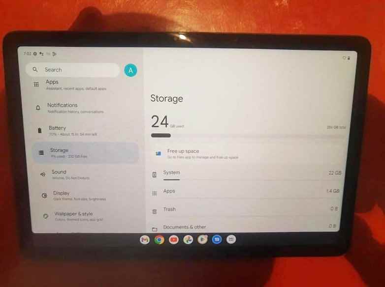 Google Pixel Tablet sistem özellikleri