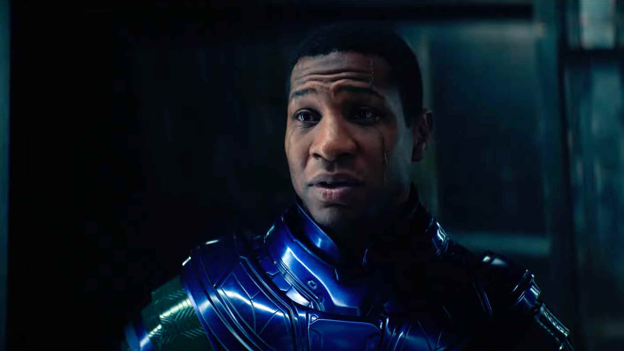 Ant-Man and the Wasp: Quantumania fragmanında Kang rolünde Jonathan Majors.