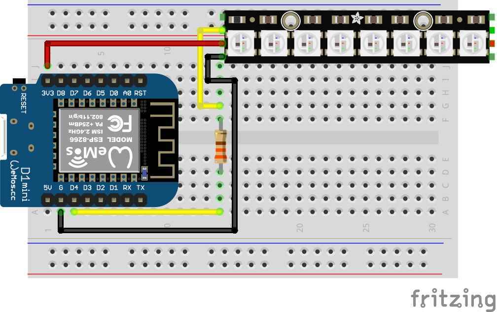 NeoPixels'i WLED ile Kontrol Edin