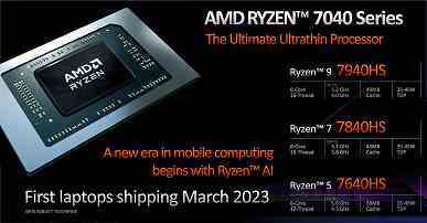 Üç CPU mimarisi, üç GPU mimarisi, dört üretim süreci ve 16 adede kadar çekirdek.  AMD mobil Ryzen 7000'i tanıttı