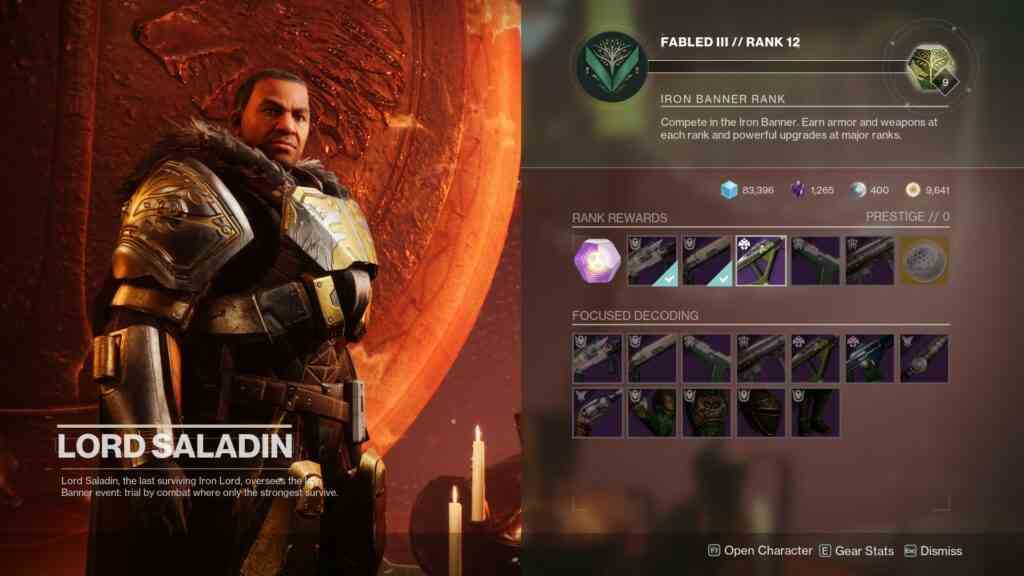 Destiny 2 Selahaddin Kulesi'nde.