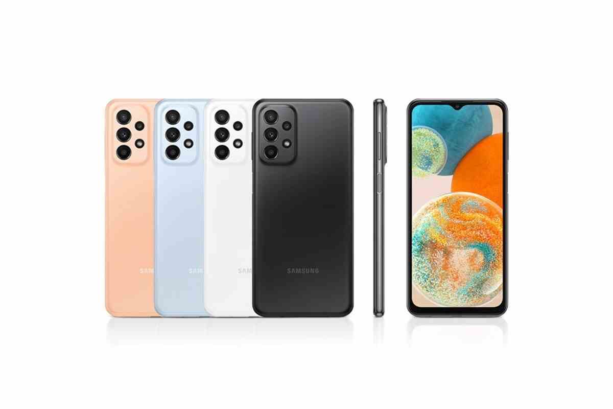 Galaxy A23 5G (burada resmedilmiştir) bu yıl son bir devam filmi alabilir.  - Samsung, Fan Edition telefonlarını geri getirebilir ve yakında Galaxy A portföyünü küçültebilir