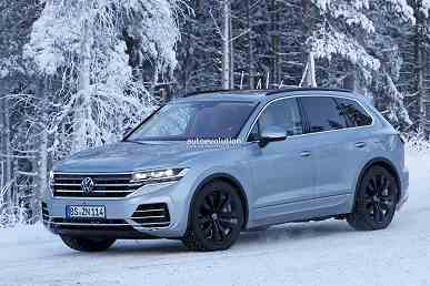 Volkswagen Touareg 2024 böyle görünüyor Kuzey Kutup Dairesi yakınlarındaki testlerde büyük bir geçit çekildi