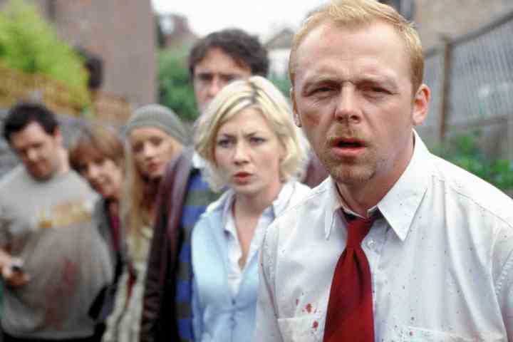 Shaun of the Dead'de Simon Pegg