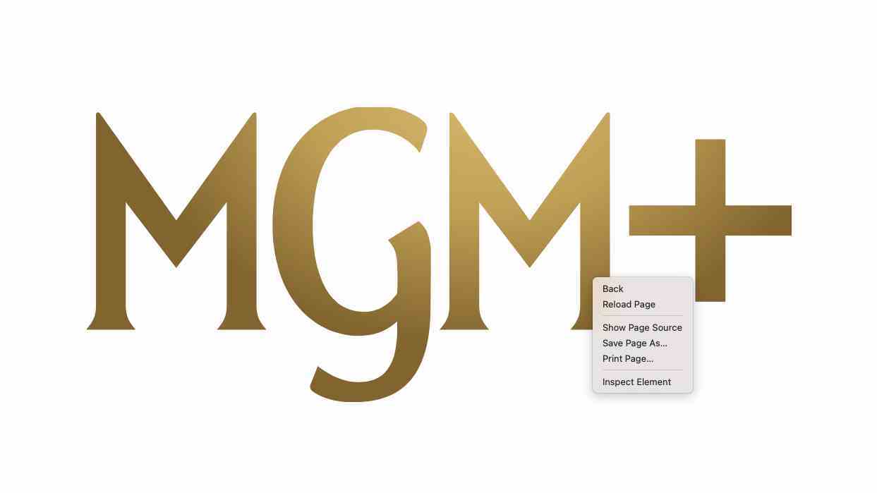 MGM+ logosu