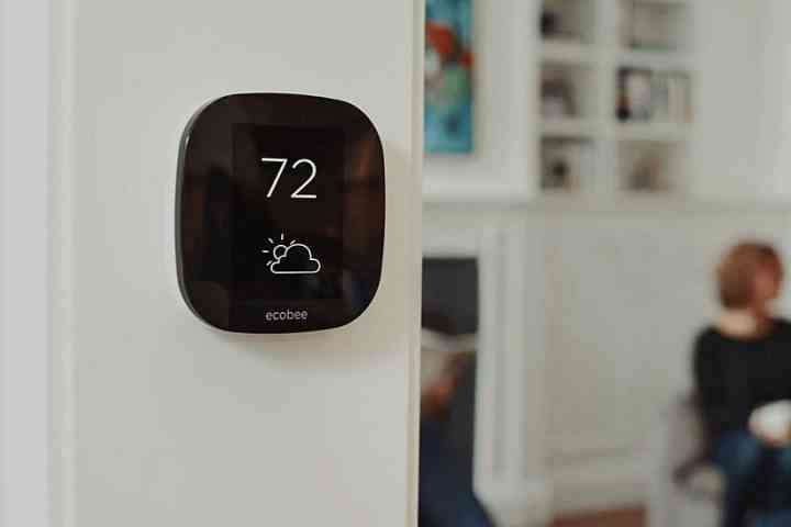 EcoBee3 Akıllı Termostat Başparmak.