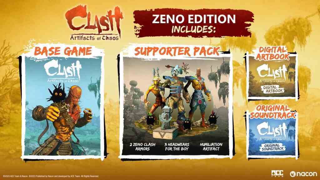 Chaos Zeno Edition'ın Clash Eserleri