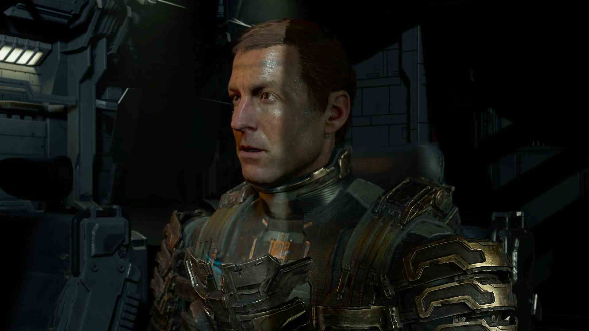 Dead Space Remake sonu: Isaac Clarke, kaskı çıkarılmış otururken