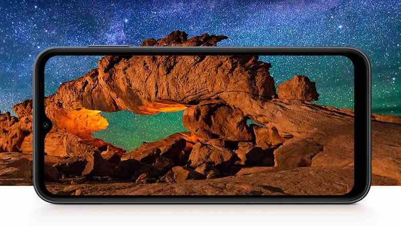 Samsung Galaxy A14 5G'nin ekranını görüyoruz