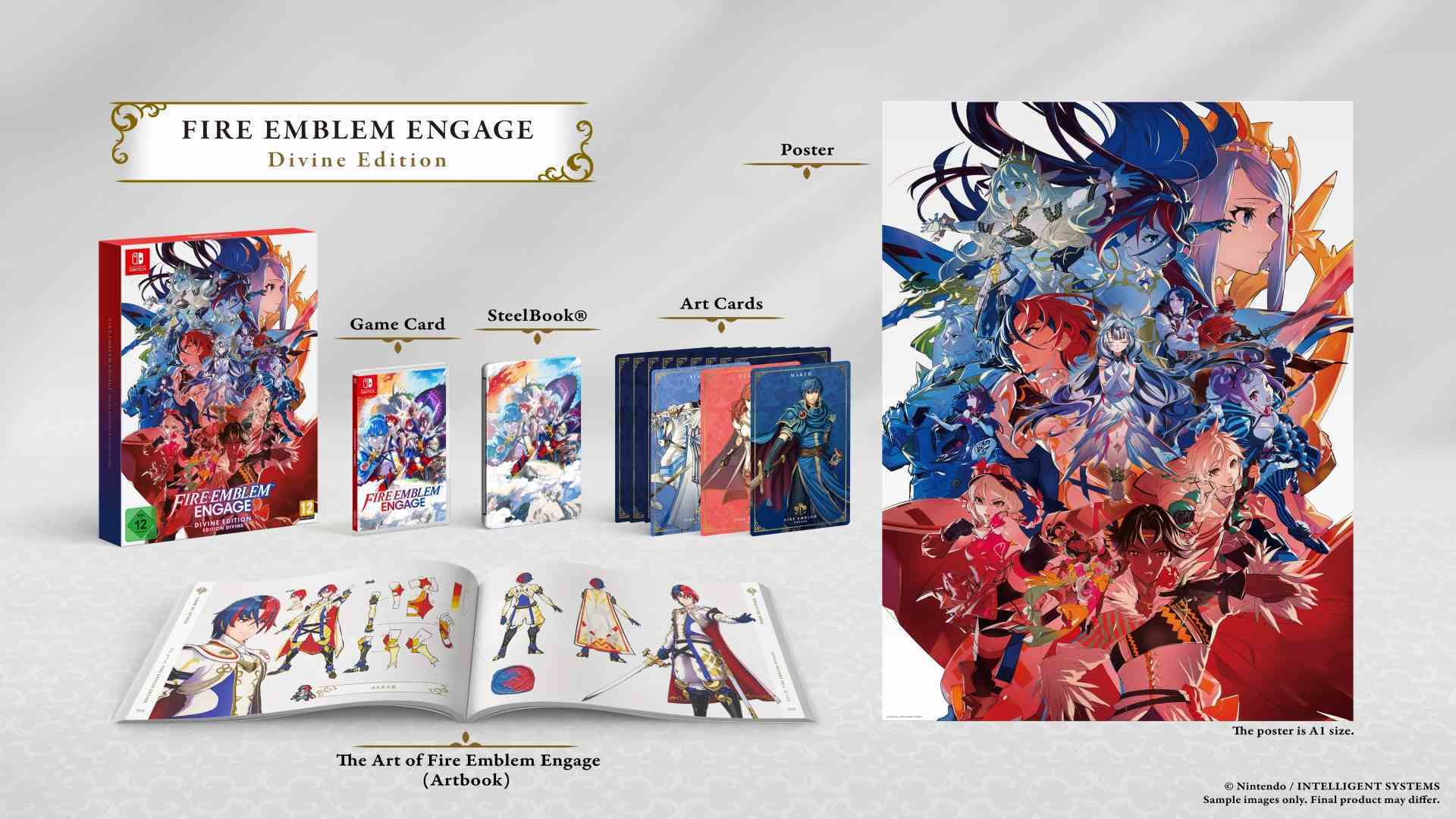 Fire Emblem Engage Divine Edition içeriği