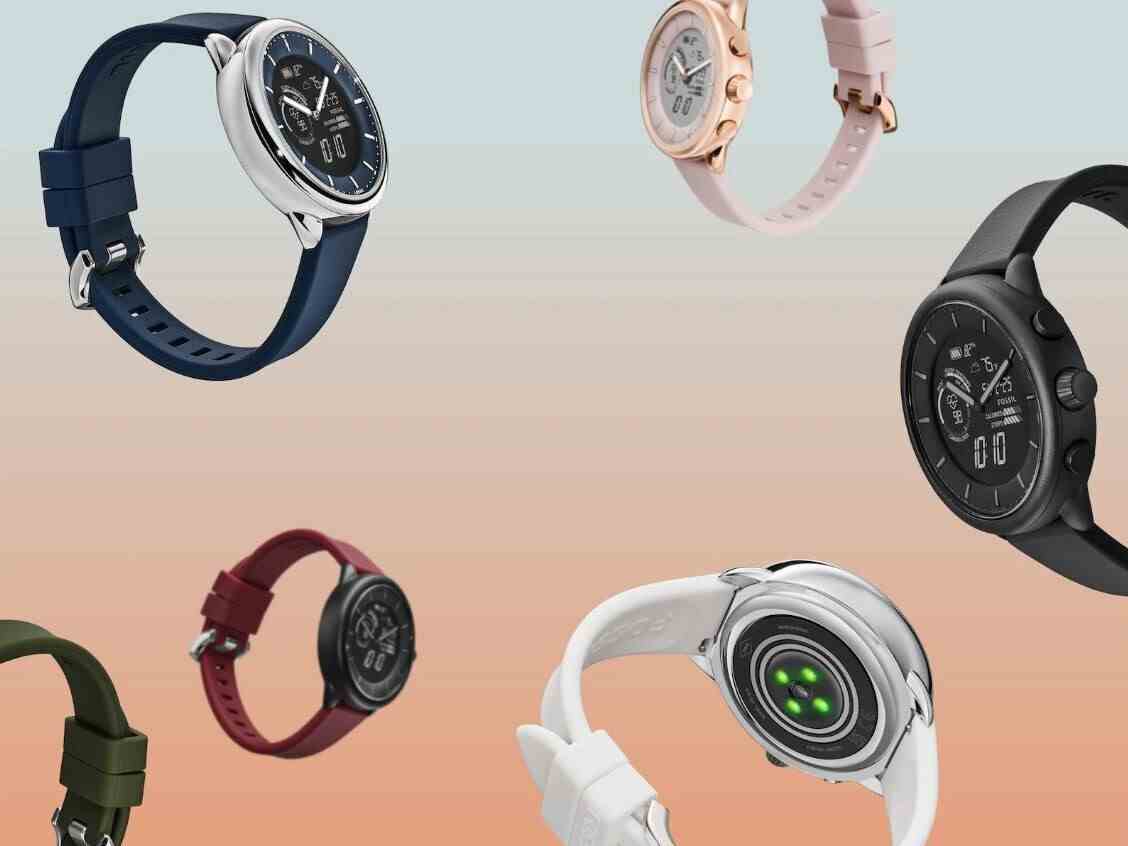 En yeni Fossil hibrit, bir dizi renk seçeneğiyle sunulacak.  - Fossil Gen 6 Hybrid Wellness Edition ve e-mürekkep ekranı iki haftaya kadar devam etmenizi sağlar