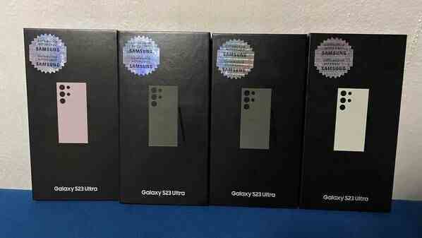 Mobil mağaza, Galaxy S23 Ultra kutularının resimlerini yayınladı - Galaxy S23 Ultra ve S23+ bir mobil mağazada erken görünüyor