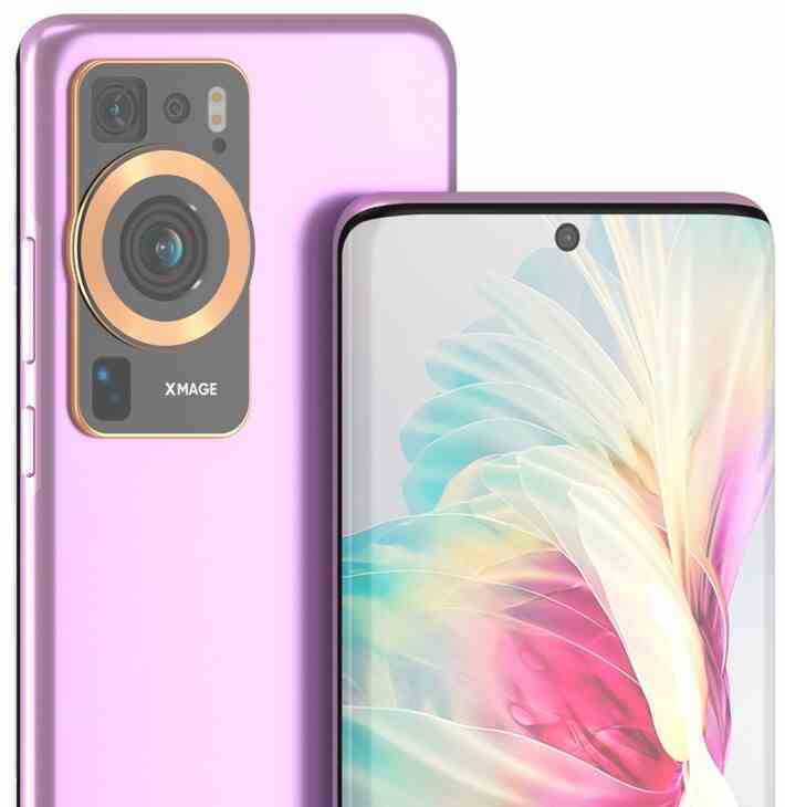 Habersiz Huawei P60 Pro'nun render'ı - Huawei P60 Pro'nun render'ları kavisli ekranı, yeni arka kamera modülünü gösteriyor