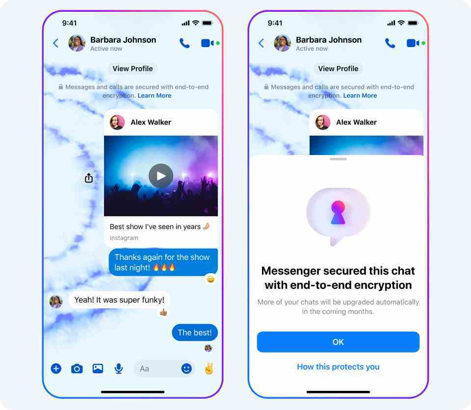 Messenger varsayılan uçtan uca şifreli sohbetleri daha fazla kişiye sunuyor ve yeni özellikler ekliyor