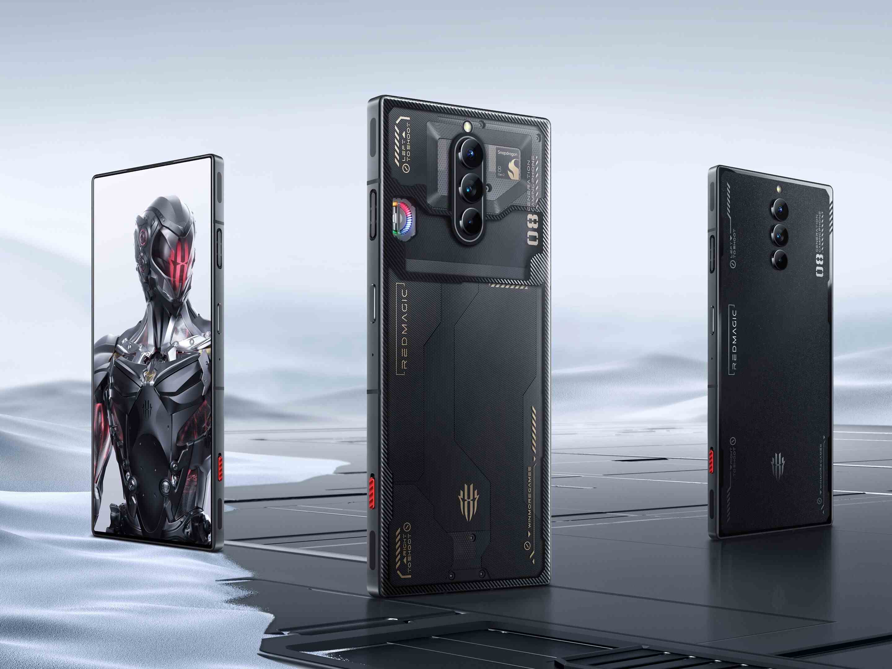 RedMagic 8 Pro, farklı tasarımlara sahip iki konfigürasyonda piyasaya sürülecek.  - RedMagic 8 Pro oyun telefonu bu Şubat ayında küreselleşiyor