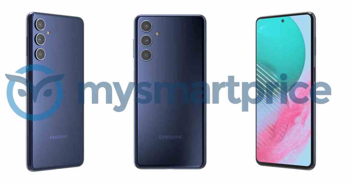 Samsung Galaxy M54 5G - Sızan görseller, daha iyi görünen bir Samsung Galaxy M53 5G devam filmi ortaya koyuyor