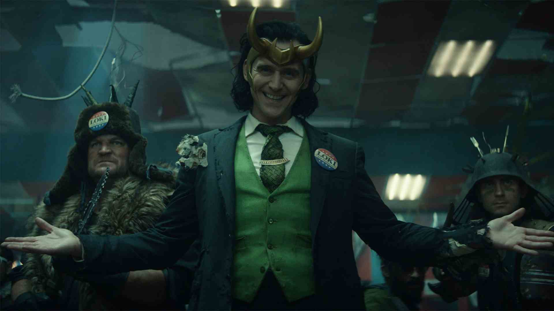 Marvel's Loki'nin 1. sezonunda Loki rolünde Tom Hiddleston