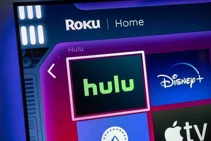 Roku'daki Hulu uygulama simgesi.