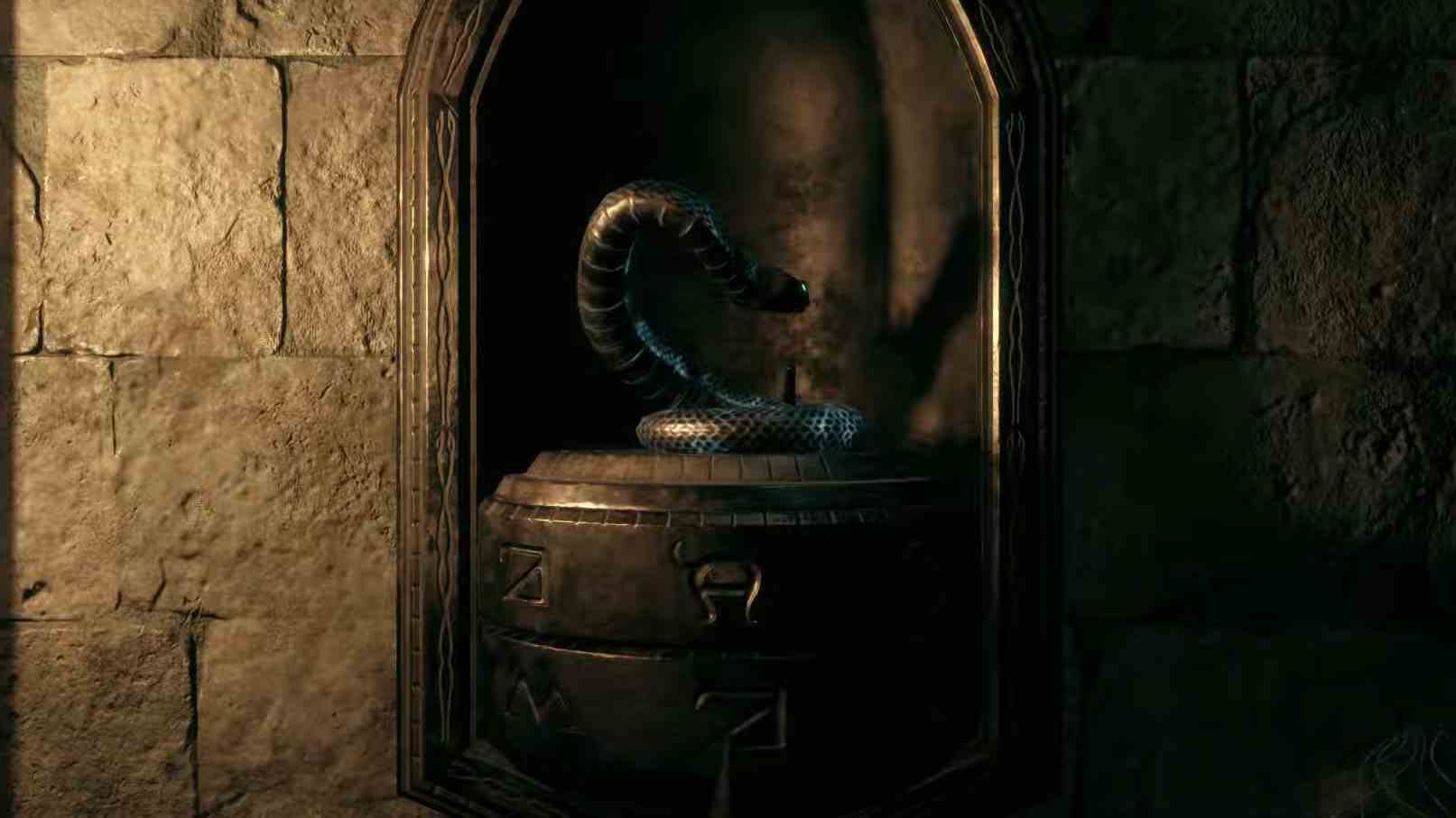 Hogwarts Legacy In the Shadow of the Study yılan bulmaca 1