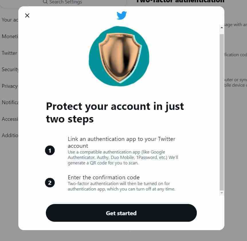 Twitter - Google Auth Uygulaması Ekle