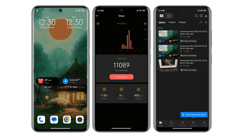 MIUI 14'te yeni widget'lar