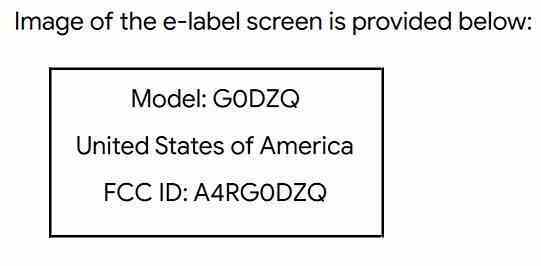 Pixel 7a listelerinden biri için FCC e-etiketi - Pixel 7a, FCC'yi ziyaret eder;  Google, orta sınıfını bu yıl başka bir seviyeye taşıyacak