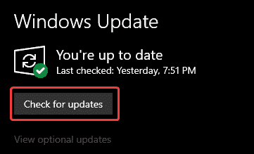 Windows'u güncellemek, yükleme sırasında We Were Here Forever Stuck'ı potansiyel olarak düzeltebilir